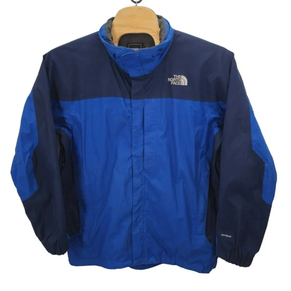 The North Face Jacket Men's XXL Hyvent‎ Water Wind Resistant Nylon Full Zip Coat